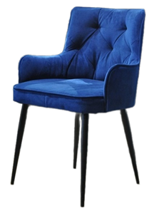 Мягкий стул Модерн синий в Вологде