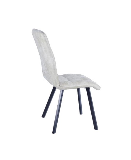 Обеденный стул Премьер С166 квадрат серый (под хром) в Вологде - изображение 1