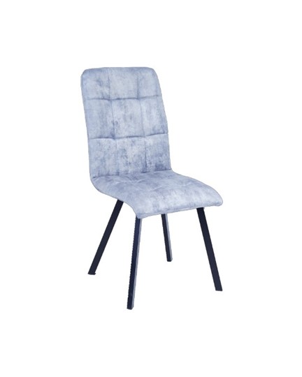 Обеденный стул Премьер С166 квадрат серый (под хром) в Вологде - изображение 3