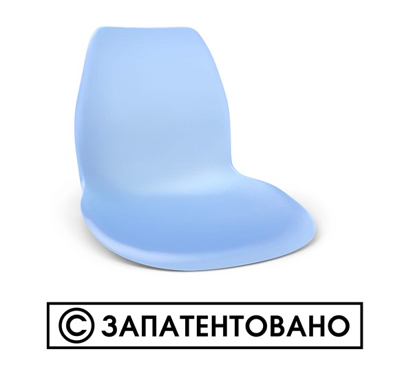 Кухонный стул SHT-ST29/S100 (голубой pan 278/черный муар) в Вологде - изображение 9
