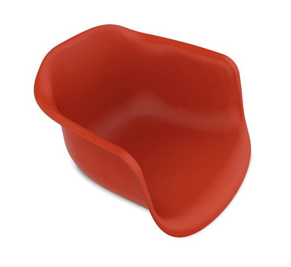 Кухонный стул SHT-ST31/S70 (красный/темный орех/черный) в Вологде - изображение 3
