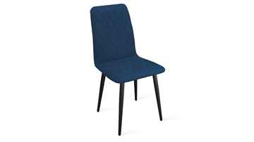 Кухонный стул Стенли К1С (Черный муар/Велюр Confetti Blue) в Вологде