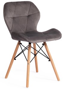 Кухонный стул STUTTGART (mod. 74) 50х47х73 серый (HLR 24)/натуральный арт.17222 в Вологде
