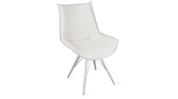 Обеденный стул Тейлор Исп. 2 К3 (Белый матовый/Кож.зам Polo White) в Вологде