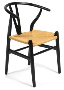 Обеденный стул WISHBONE (mod.CB2212) 57х50,5х79,5 черный арт.20507 в Вологде