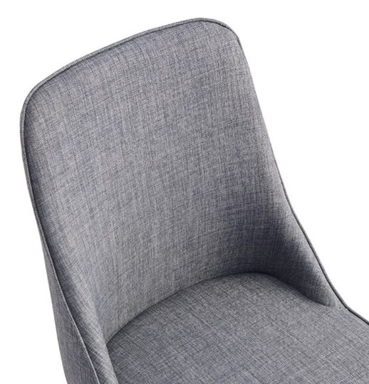 Обеденный стул Y1711A серый JX215-29/орех WK-70 в Вологде - изображение 5
