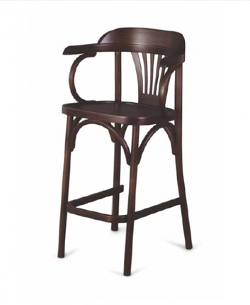Барный стул 650 твердый (темный тон) в Вологде - изображение