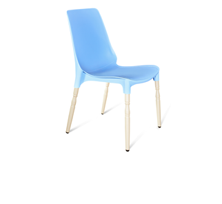 Обеденный стул SHT-ST75/S424-F (голубой/ваниль) в Вологде