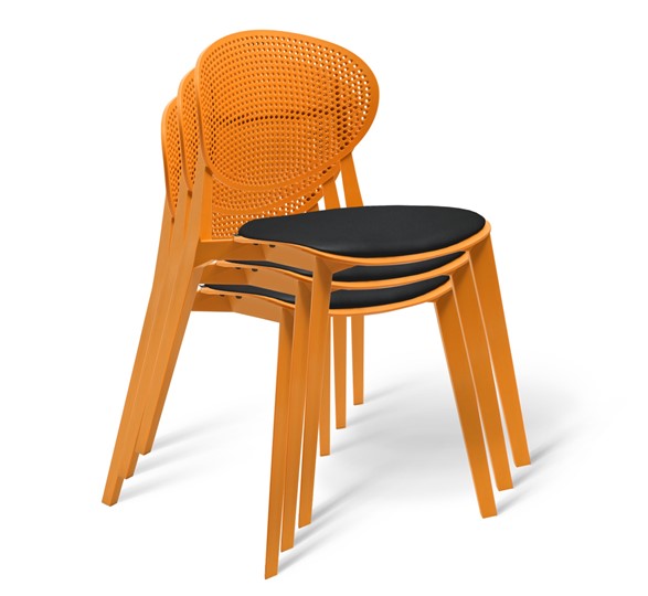 Обеденный стул SHT-S111-CN1 (с подушкой из кож.зама) в Вологде - изображение 2