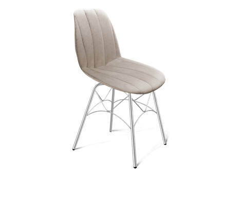 Обеденный стул SHT-ST29-С1 / SHT-S107 (лунный камень/хром лак) в Вологде - изображение