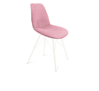 Обеденный стул SHT-ST29-С22 / SHT-S37 (розовый зефир/белый муар) в Вологде - предосмотр