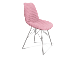 Обеденный стул SHT-ST29-С22 / SHT-S37 (розовый зефир/хром лак) в Вологде