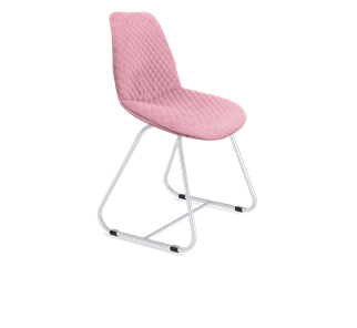 Обеденный стул SHT-ST29-С22 / SHT-S38 (розовый зефир/хром лак) в Вологде - предосмотр