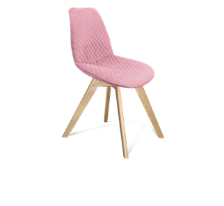 Обеденный стул SHT-ST29-С22 / SHT-S39 (розовый зефир/прозрачный лак) в Вологде - предосмотр