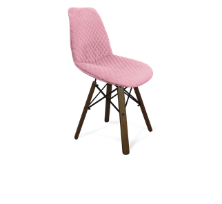 Обеденный стул SHT-ST29-С22 / SHT-S70 (розовый зефир/темный орех/черный муар) в Вологде