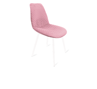 Обеденный стул SHT-ST29-С22 / SHT-S95-1 (розовый зефир/белый муар) в Вологде - предосмотр
