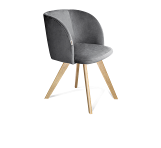 Обеденный стул SHT-ST33 / SHT-S39 (угольно-серый/прозрачный лак) в Вологде - предосмотр
