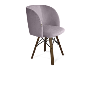 Обеденный стул SHT-ST33 / SHT-S70 (сиреневая орхидея/темный орех/черный муар) в Вологде - предосмотр
