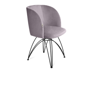 Обеденный стул SHT-ST33 / SHT-S112 (сиреневая орхидея/черный муар) в Вологде - предосмотр