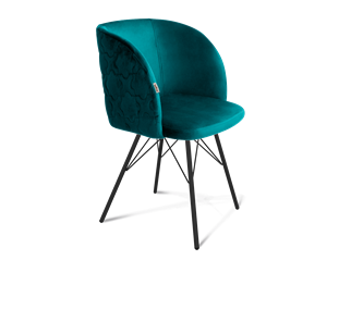 Обеденный стул SHT-ST33-1 / SHT-S37 (альпийский бирюзовый/черный муар) в Вологде