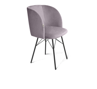 Обеденный стул SHT-ST33 / SHT-S64 (сиреневая орхидея/черный муар) в Вологде - предосмотр