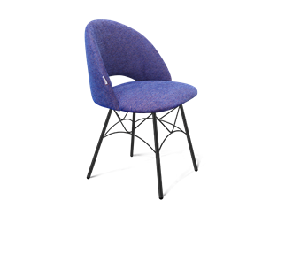 Обеденный стул SHT-ST34 / SHT-S107 (синий мираж/черный муар) в Вологде - предосмотр