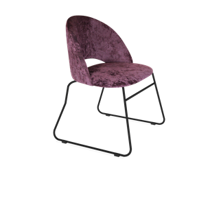 Обеденный стул SHT-ST34 / SHT-S167 (вишневый джем/черный муар) в Вологде - предосмотр