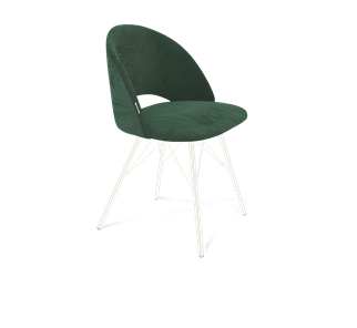 Обеденный стул SHT-ST34 / SHT-S37 (лиственно-зеленый/белый муар) в Вологде