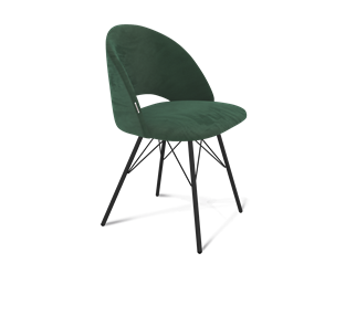 Обеденный стул SHT-ST34 / SHT-S37 (лиственно-зеленый/черный муар) в Вологде - предосмотр