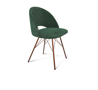Обеденный стул SHT-ST34 / SHT-S37 (лиственно-зеленый/медный металлик) в Вологде