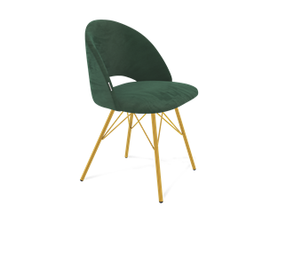 Обеденный стул SHT-ST34 / SHT-S37 (лиственно-зеленый/золото) в Вологде - предосмотр