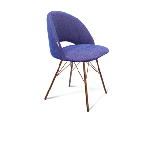 Обеденный стул SHT-ST34 / SHT-S37 (синий мираж/медный металлик) в Вологде