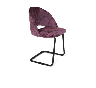 Обеденный стул SHT-ST34 / SHT-S45-1 (вишневый джем/черный муар) в Вологде - предосмотр