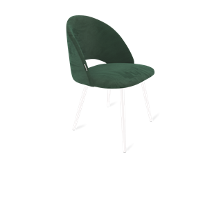 Обеденный стул SHT-ST34 / SHT-S95-1 (лиственно-зеленый/белый муар) в Вологде
