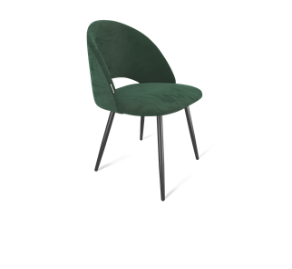 Обеденный стул SHT-ST34 / SHT-S95-1 (лиственно-зеленый/черный муар) в Вологде