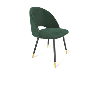 Обеденный стул SHT-ST34 / SHT-S95-1 (лиственно-зеленый/черный муар/золото) в Вологде