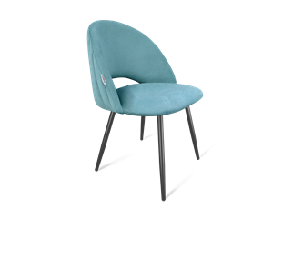 Обеденный стул SHT-ST34-1 / SHT-S95-1 (голубая пастель/черный муар) в Вологде - предосмотр