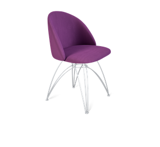 Обеденный стул SHT-ST35 / SHT-S112 (ягодное варенье/хром лак) в Вологде