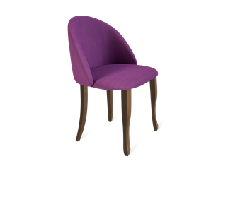 Обеденный стул SHT-ST35 / SHT-S122 (ягодное варенье/темный орех/черный муар) в Вологде