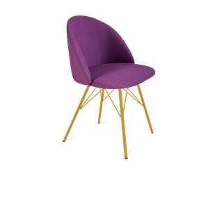 Обеденный стул SHT-ST35 / SHT-S37 (ягодное варенье/золото) в Вологде