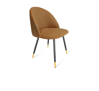 Обеденный стул SHT-ST35 / SHT-S95-1 (горчичный/черный муар/золото) в Вологде - предосмотр