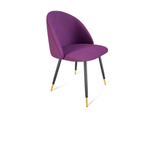 Обеденный стул SHT-ST35 / SHT-S95-1 (ягодное варенье/черный муар/золото) в Вологде
