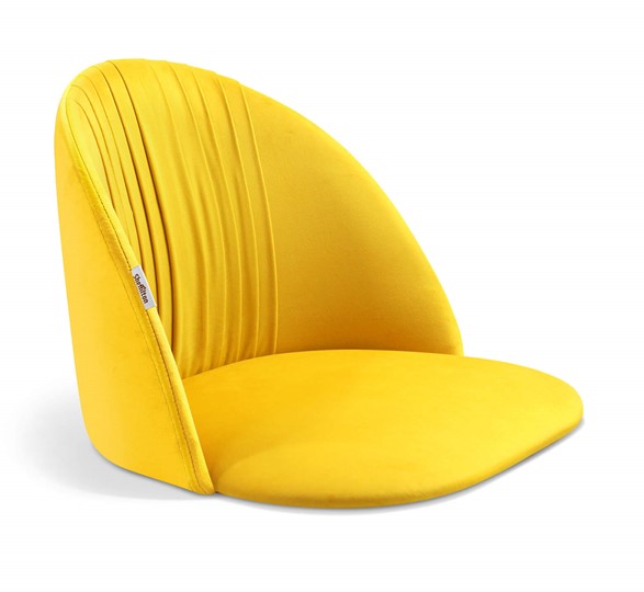 Обеденный стул SHT-ST35-1 / SHT-S100 (имперский жёлтый/черный муар) в Вологде - изображение 1
