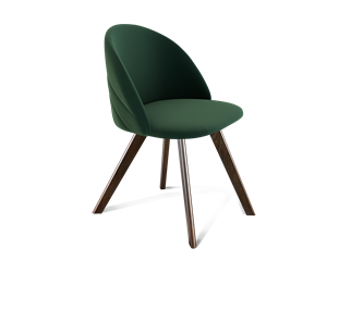 Обеденный стул SHT-ST35-2 / SHT-S39 (лиственно-зеленый/венге) в Вологде