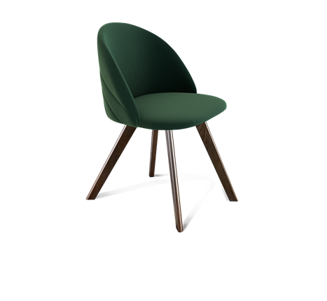 Обеденный стул SHT-ST35-2 / SHT-S39 (лиственно-зеленый/венге) в Вологде - изображение