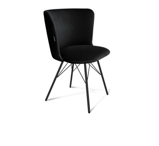 Обеденный стул SHT-ST36 / SHT-S37 (ночное затмение/черный муар) в Вологде - предосмотр