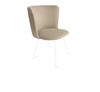Обеденный стул SHT-ST36 / SHT-S95-1 (ванильный крем/белый муар) в Вологде