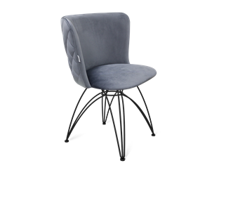 Обеденный стул SHT-ST36-3 / SHT-S112 (нейтральный серый/черный муар) в Вологде