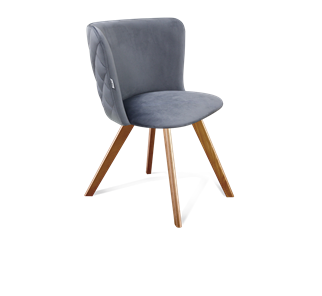 Обеденный стул SHT-ST36-3 / SHT-S39 (нейтральный серый/светлый орех) в Вологде