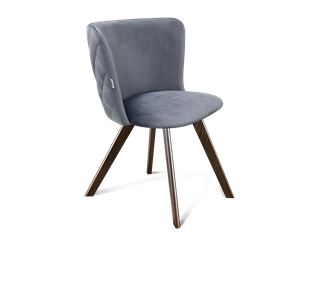 Обеденный стул SHT-ST36-3 / SHT-S39 (нейтральный серый/венге) в Вологде